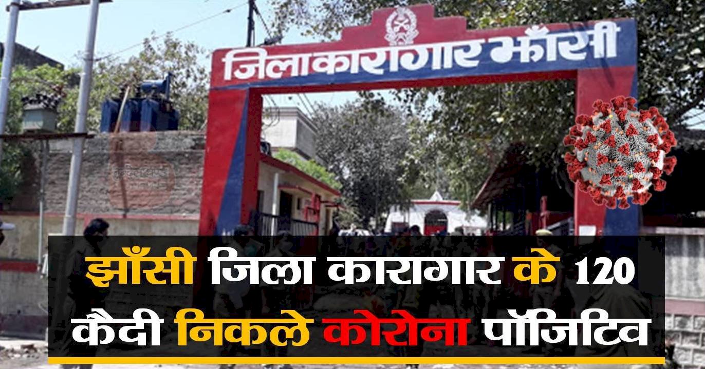 जेल पहुंचा कोरोना, 120 कैदी संक्रमित