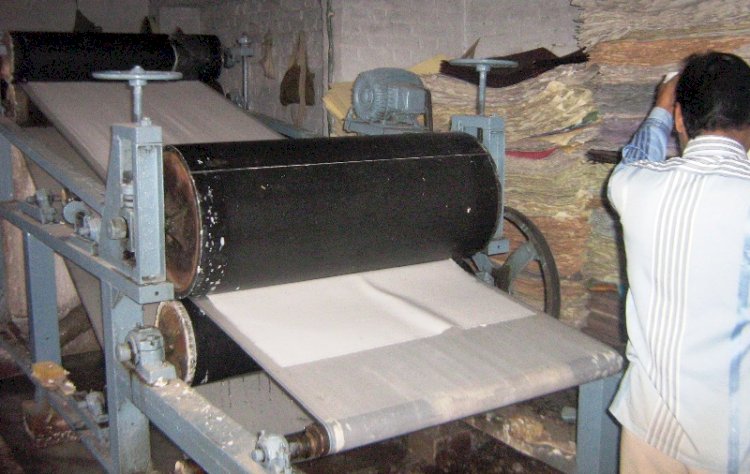 कालपी का विश्व प्रसिद्ध हाथ कागज उद्योग