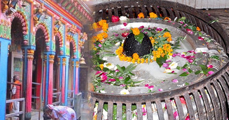 शिवभक्त पांच-पांच की संख्या में नागेश्वर नाथ मंदिर में अर्पित कर रहे हैं 'जल'