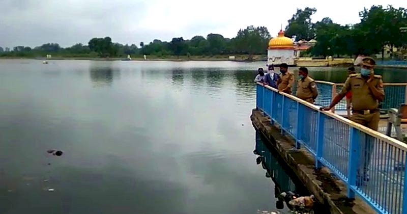 ऐतिहासिक नवाब टैंक में अज्ञात अधेड़ की कैसे हुुई मौत ?