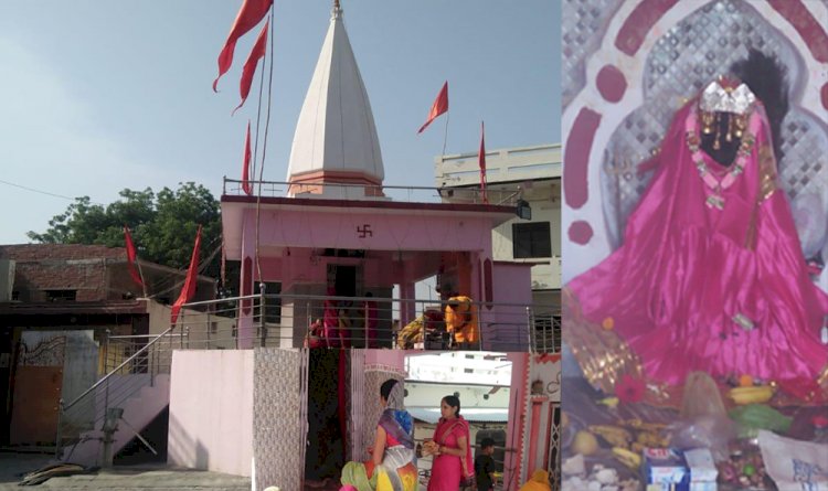 हमीरपुर : मराठा कालीन दुर्गा मंदिर के जल से चेचक बीमारी होती छू-मंतर