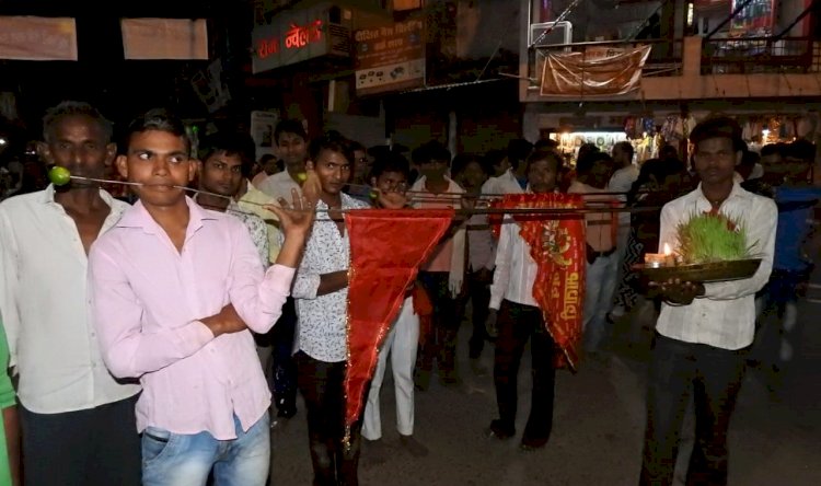 सांघों का प्रदर्शन, Banda Bundelkhand, Navratri Special, Navratri