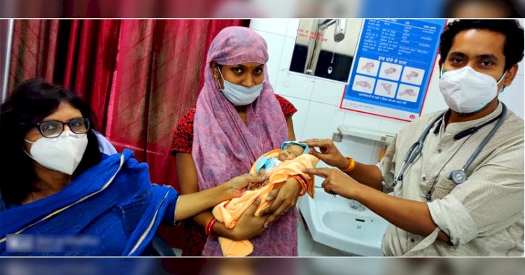 हमीरपुर : एसएनसीयू में 700 ग्राम की बच्ची को मिला नया जीवन