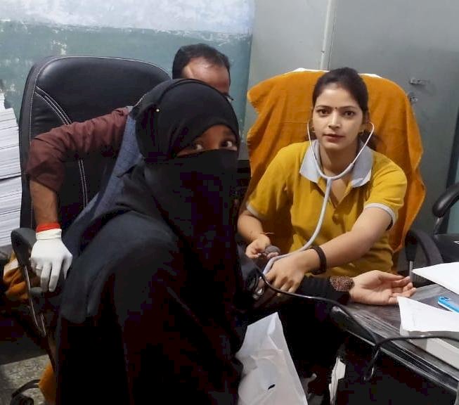 दूसरे व तीसरे माह की 527 गर्भवती महिलाओं का हुआ स्वास्थ्य परीक्षण