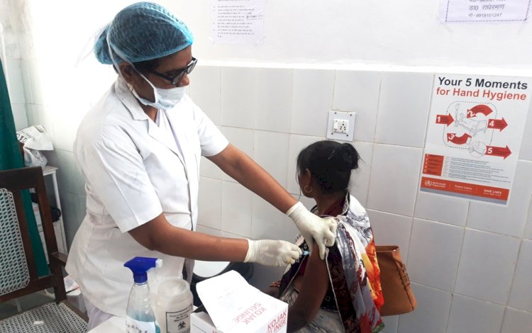 उप्र में फ्री टीकाकरण महाअभियान, जिले में कम से कम 01 हजार लोगों का होगा टीकाकरण