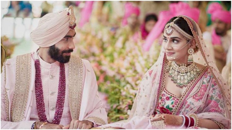 जसप्रीत बुमराह ने स्पिट्सविला 7 की कंटेस्टेंट संजना गणेशन के संग रचाई शादी, सामने आईं तस्वीरें