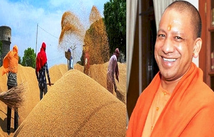 उप्र ने एक दिन में 1.53 लाख मीट्रिक टन गेहूं खरीद का बनाया सबसे बड़ा कीर्तिमान