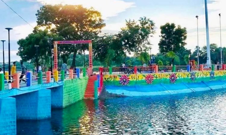 बुंदेलखंड के कश्मीर में पण्डित दीनदयाल उद्यान का हुआ उद्घाटन, कई तालाबों का सुंदरीकरण