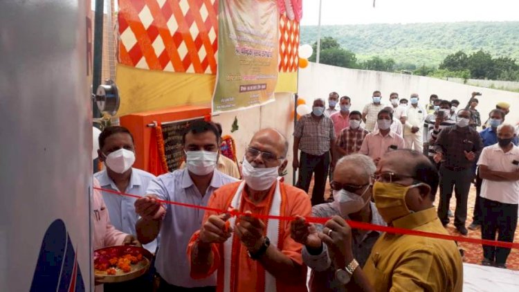 चित्रकूट : लोक निर्माण राज्यमंत्री ने किया ऑक्सीजन प्लांट का लोकार्पण