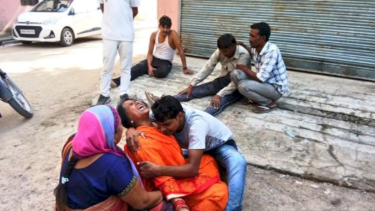 हमीरपुर : सीवर टैंक की शटरिंग खोलने को नीचे उतरे दो लोगों की जहरीली गैस से मौत