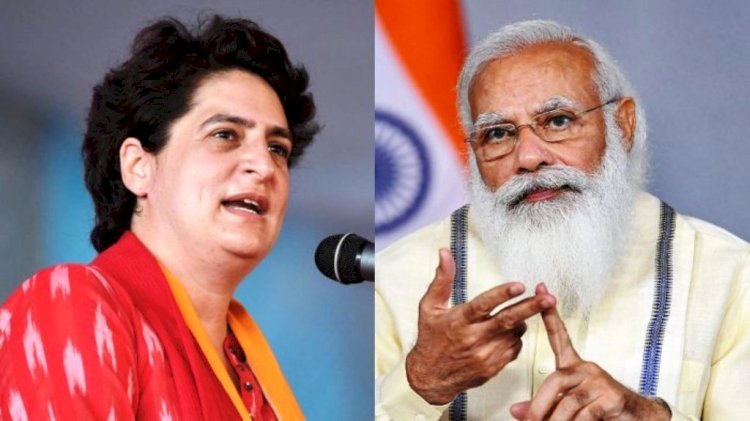 प्रियंका गाँधी को प्रधानमंत्री नरेंद्र मोदी  के स्वच्छ भारत अभियान में शामिल होने के लिए धन्यवाद