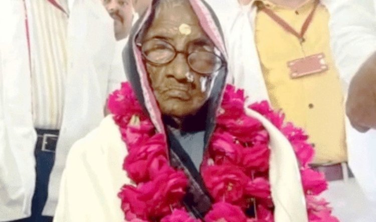 भारत की सबसे उम्रदराज महिला जालौन की कोरोना ब्रांड एम्बेसडर राम दुलैया का निधन