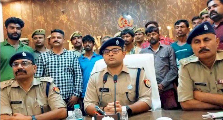 बाँदा : बिहार और मिर्जापुर के 4 बदमाश पुलिस मुठभेड़ में घायल, आधा दर्जन गिरफ्तार