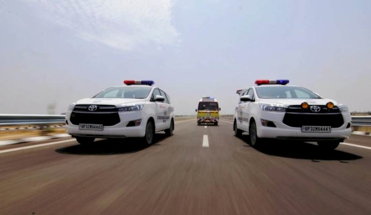 बुंदेलखंड एक्सप्रेस वे में सफर करने वालों की सुरक्षा का भी पूरा इंतजाम, तैनात हुए सेना व पुलिस के जवान