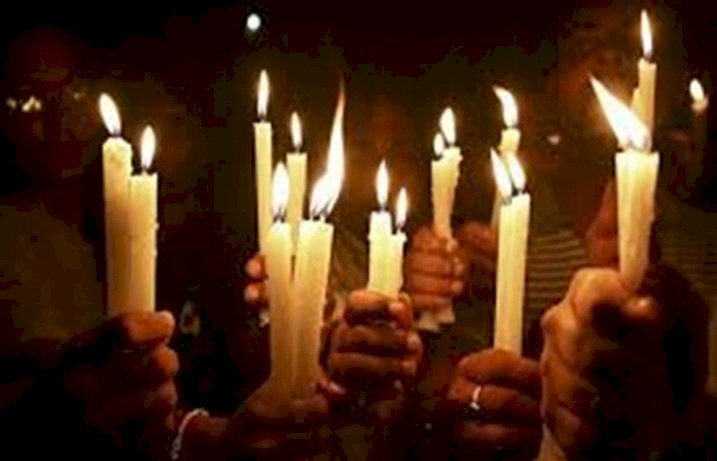 हमीरपुर : दलित छात्र की हत्या के विरोध में निकाला कैण्डल मार्च