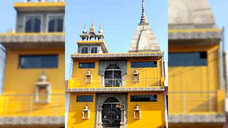 बांदाः यहां तैयार हुआ मां पीतांबरा देवी का भव्य मंदिर, अब प्राण प्रतिष्ठा की तैयारी