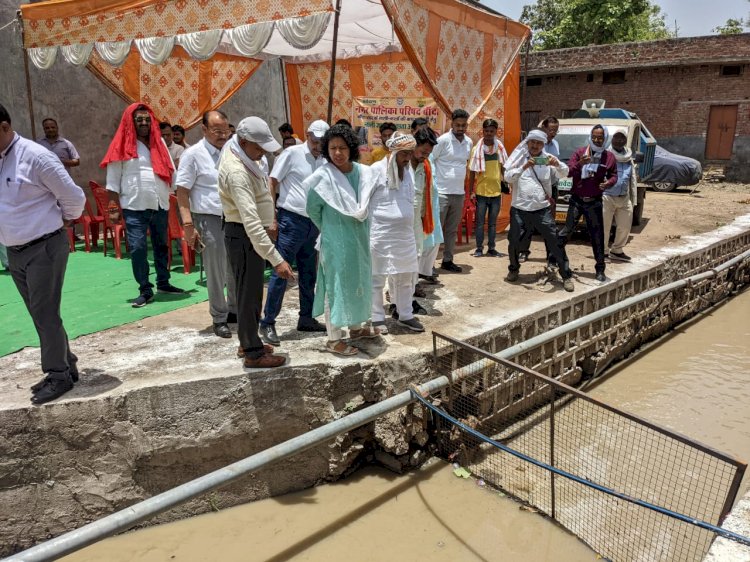 अभिनव प्रयोगःनालों में बहकर जाने वाले कचरे को एक स्थान इस तरह रोक लिया जायेगा