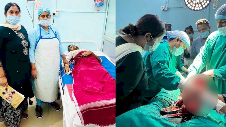 बिना पैर काटे कैंसर पीड़ित मरीज का इस महिला डॉक्टर ने कर दिया सफल ऑपरेशन