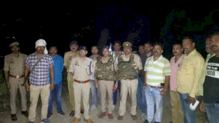 ललितपुर पुलिस ने मुठभेड़ में तीन बदमाशों को दबोचा, गोली से घायल