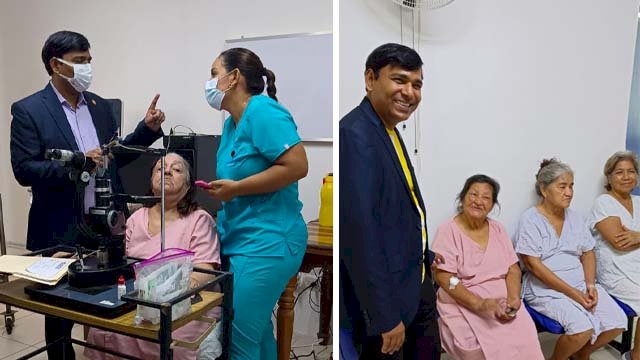 चित्रकूट : ग्वाटेमाला साउथ अमेरिका में डॉ. राकेश शाक्या ने नेत्र रोगियों की सर्जरी कर सदगुरू नेत्र चिकित्सालय का किया नाम रोशन