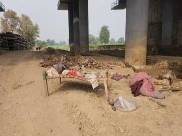 हमीरपुरः रेलवे के निर्माणाधीन पुल के पास चौकीदार की धारदार हथियार से हत्या