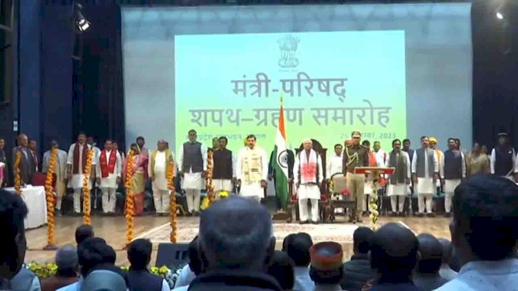 मप्र : मोहन यादव सरकार का पहला मंत्रिमंडल विस्तार, कैलाश विजयवर्गीय समेत 28 मंत्रियों ने ली शपथ