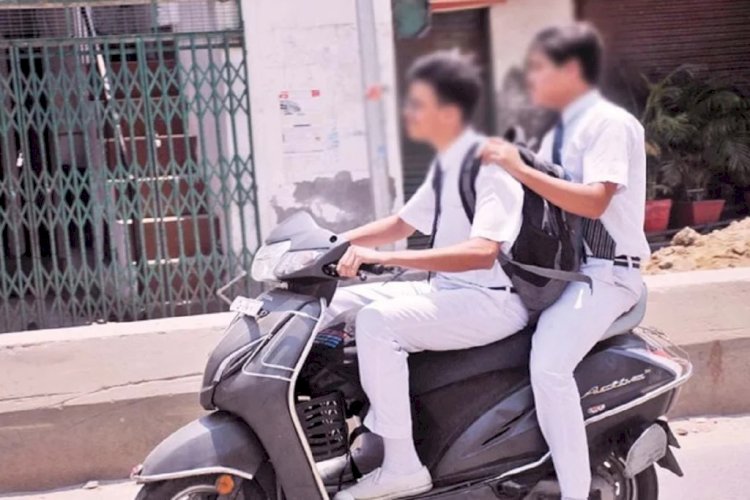 यूपी में 18 साल से कम उम्र के बच्चों को वाहन चलाने पर रोक, इस बाइक को चलाने की अनुमति 