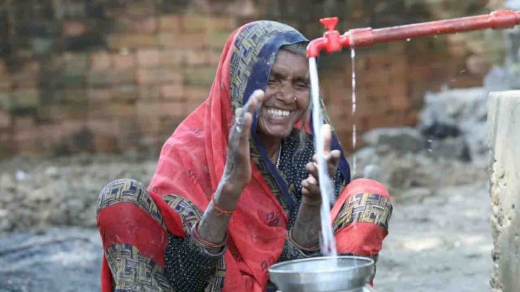 उप्र के 75 फीसदी ग्रामीणों तक पहुंचा नल से जल