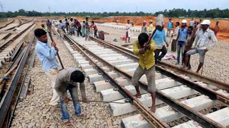 झांसी मानिकपुर रेलवे लाइन के दोहरीकरण से बदलेगी बुंदेलखंड की तस्वीर